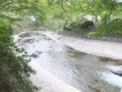 高野川河川敷 （八瀬比叡山口駅裏）