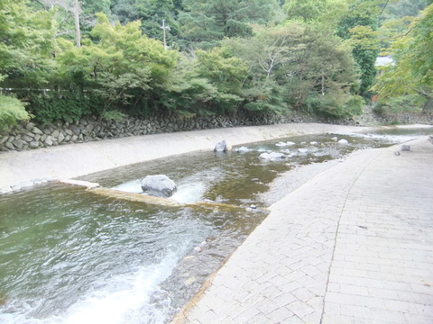 高野川河川敷 （八瀬比叡山口駅裏）