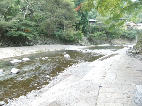 高野川河川敷 （八瀬比叡山口駅裏）