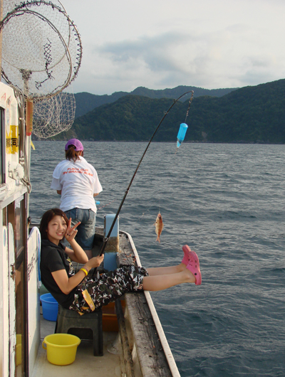 ファミリー釣教室201 ０年 その10　若狭釣宿 宿村松