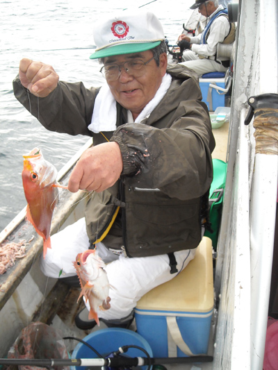 久振りの大鯛を釣る 若狭釣り宿村松