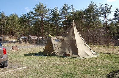 強風のち静穏・・・ＧＷキャンプ in 無印嬬恋