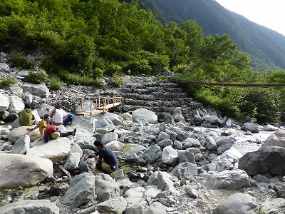 初めてのテント泊山行 in 涸沢野営場（最終日）