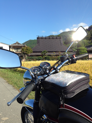 バイクでふらり・・・