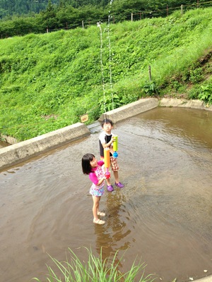 父子でin湯の原温泉オート再び♪