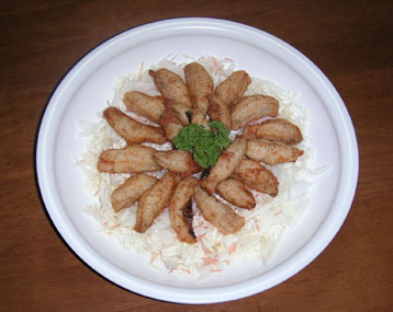 メバル　料理　　３品