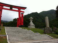 出羽三山：湯殿山（湯殿山神社）