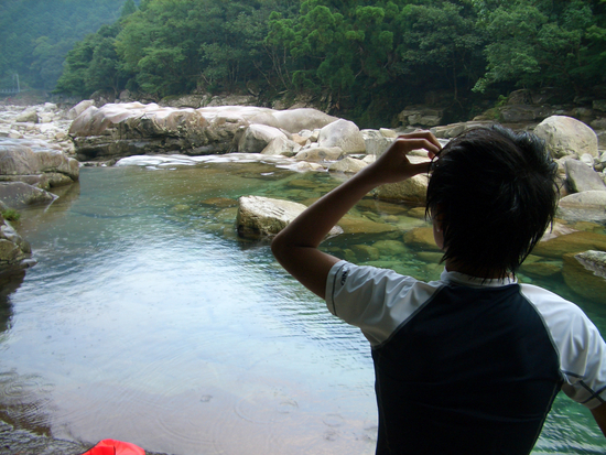 日帰り？！　魚飛　川遊び