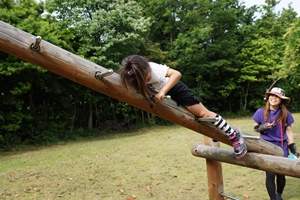 梅雨にも負けず、万葉公園キャンプ①