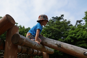梅雨にも負けず、万葉公園キャンプ①