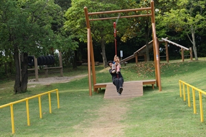 梅雨にも負けず、万葉公園キャンプ①