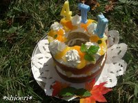 キャンプでお手軽ケーキ！ 2009/10/05 17:41:28