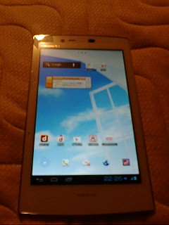 タブレット買いました