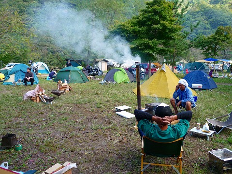 ソロキャン練習会in青根２日目