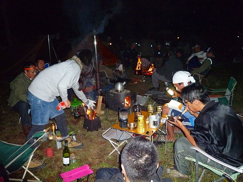 ソロキャン練習会in青根２日目