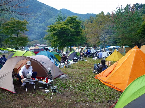 ソロキャン練習会in青根２日目