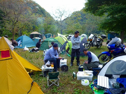 ソロキャン練習会in青根２日目