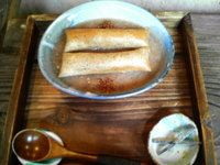 蕎麦と善哉