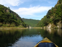 和歌山　古座川カヌーツーリング初日（続き）