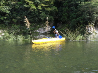 和歌山　古座川カヌーツーリング初日（続き）