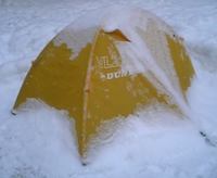 雪中キャンプ２日目　１/２２（日）
