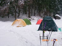 雪中キャンプに向けて
