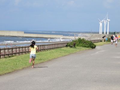 2013 海水浴キャンプ in 紫雲寺記念公園