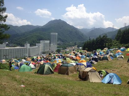 アウトドア派でもないのにキャンプ好き:フジロックフェスティバル 2012