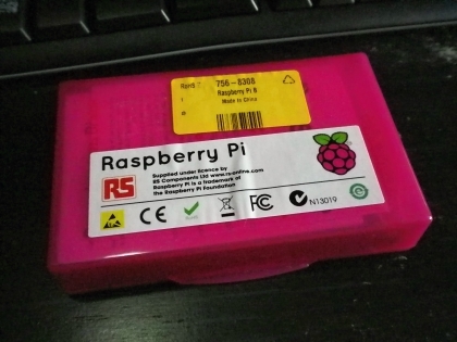 Raspberry Piが届く!!