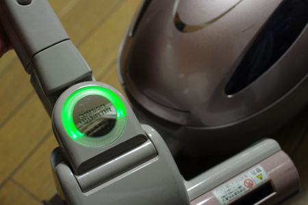 掃除機を自分で直してみた