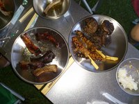 夕食