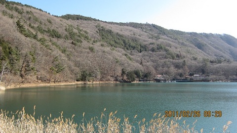 四尾連湖でｼﾋﾞﾚてきました。（2011/2/25～27）
