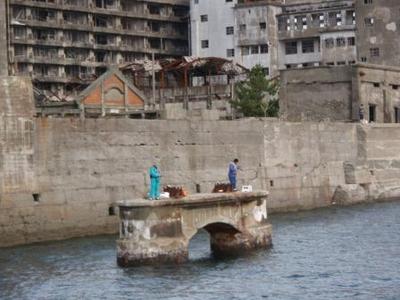 長崎端島視察