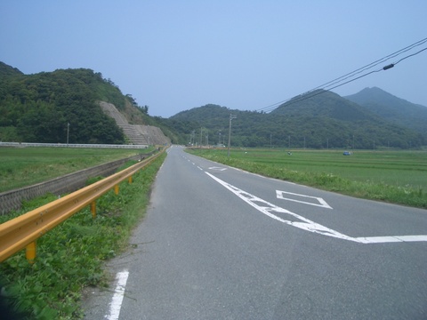 毘沙の鼻に向かう