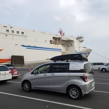 夏休みは車中泊で北海道へ①