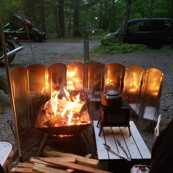 今期初のキャンツーはやっぱり平湯でした。