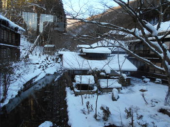 雪の法師温泉