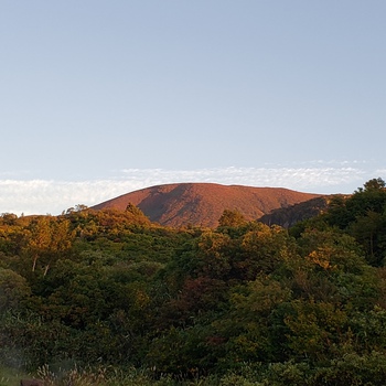 紅葉にはまだ早い栗駒山荘へ。