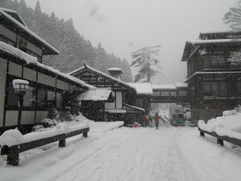 雪の法師温泉