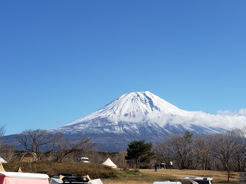 ２代目の実戦投入！朝霧高原。