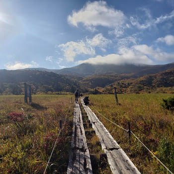 栗駒山縦走