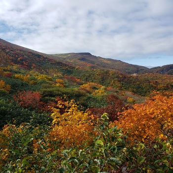 栗駒山縦走