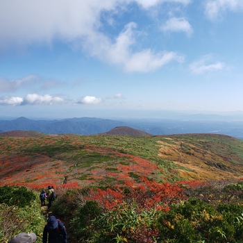 栗駒山縦走