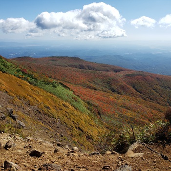 栗駒山縦走