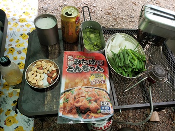 梅雨前の最後のキャンツーかな？