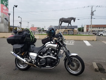 2023年7月北海道ツーリング！２日目・上陸。