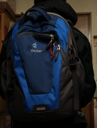 deuter　giga (ドイター　ギガ）の背負い姿と質感について