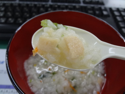 セブンイレブンの、 鶏ぞうすい！