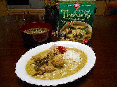 きーろ、ちゃいます…　グリーンカレー