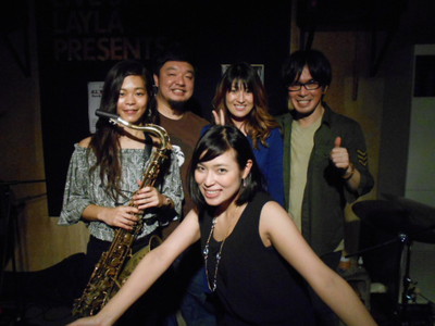 ホットなジャズライブ！　YURIE グループ JazzSpot Layla